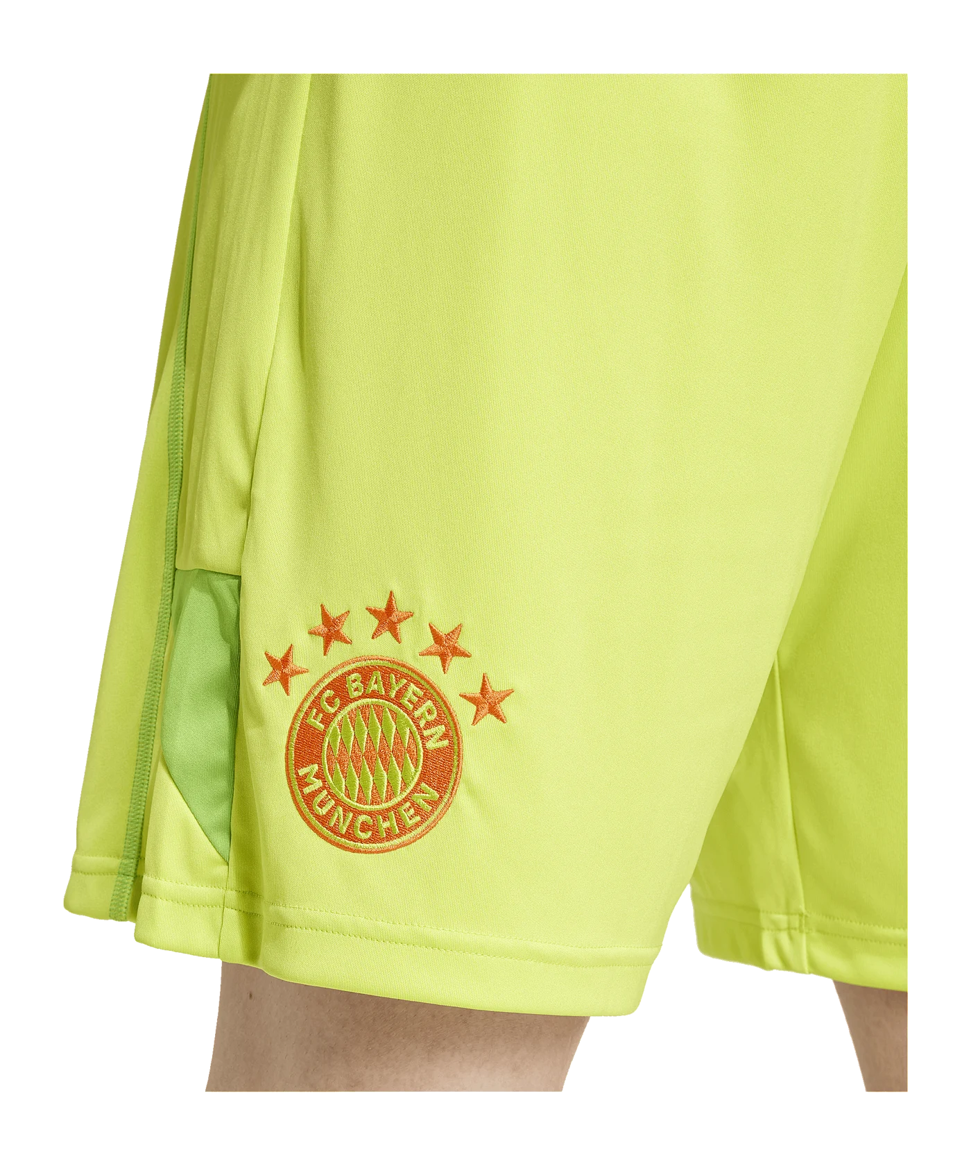 adidas FC Bayern München Torwartshort 2024/2025 Gelb