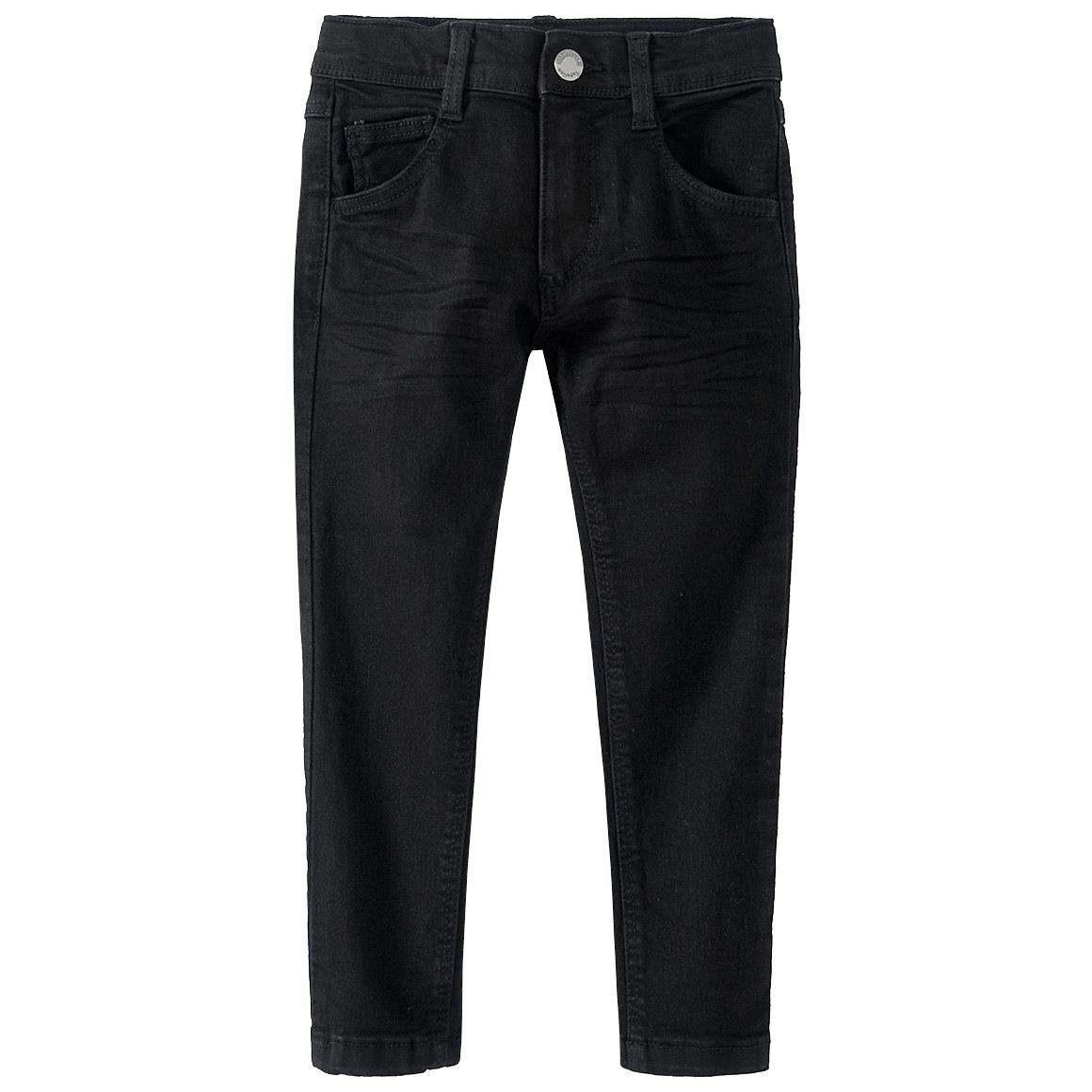 Famy 2 Jungen Skinny-Jeans im 5-Pocket-Style dunkelgrau / schwarz
