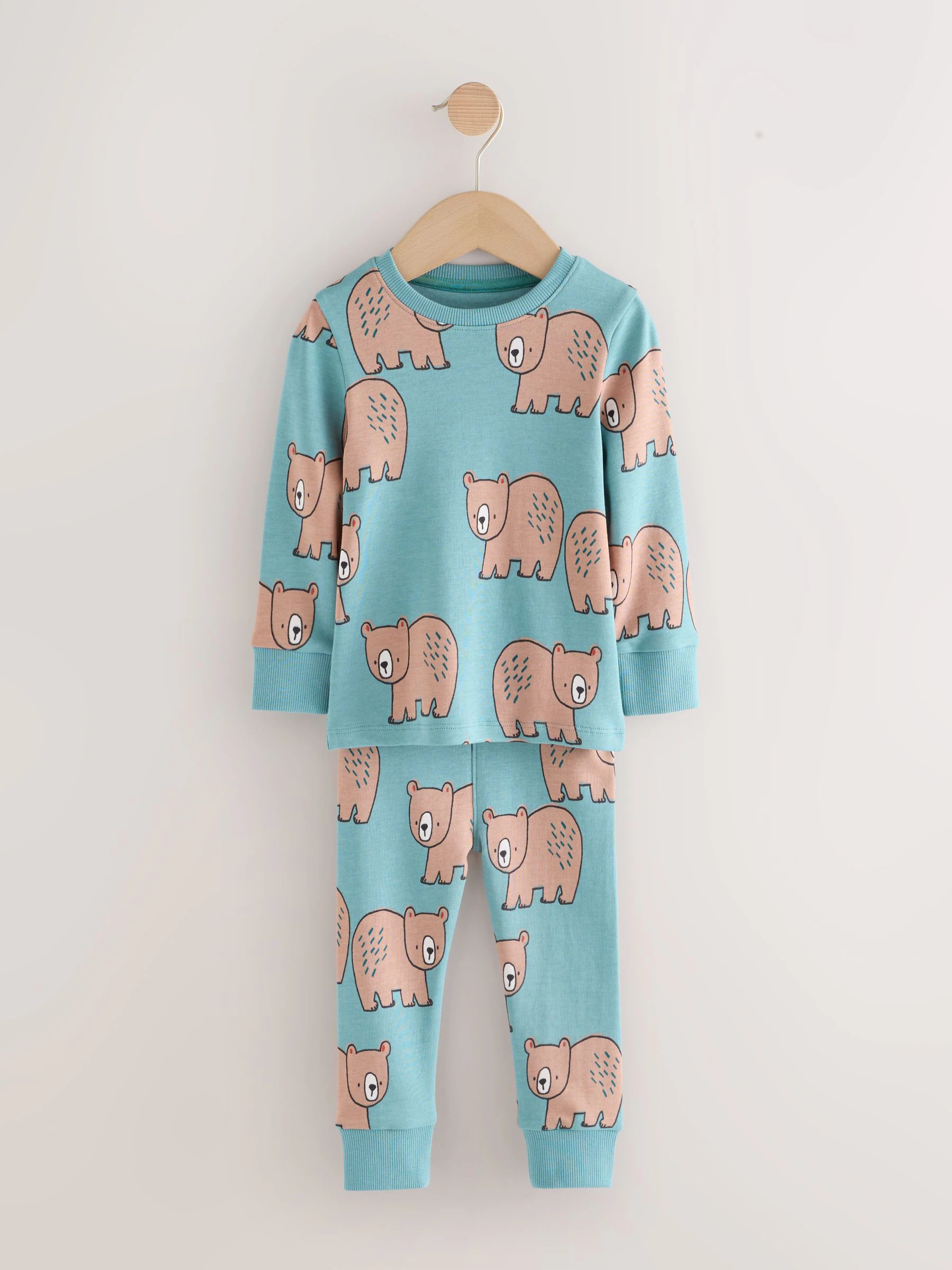 Multi - Verpakking van 3 knusse pyjama's (9 mnd-8 jr)