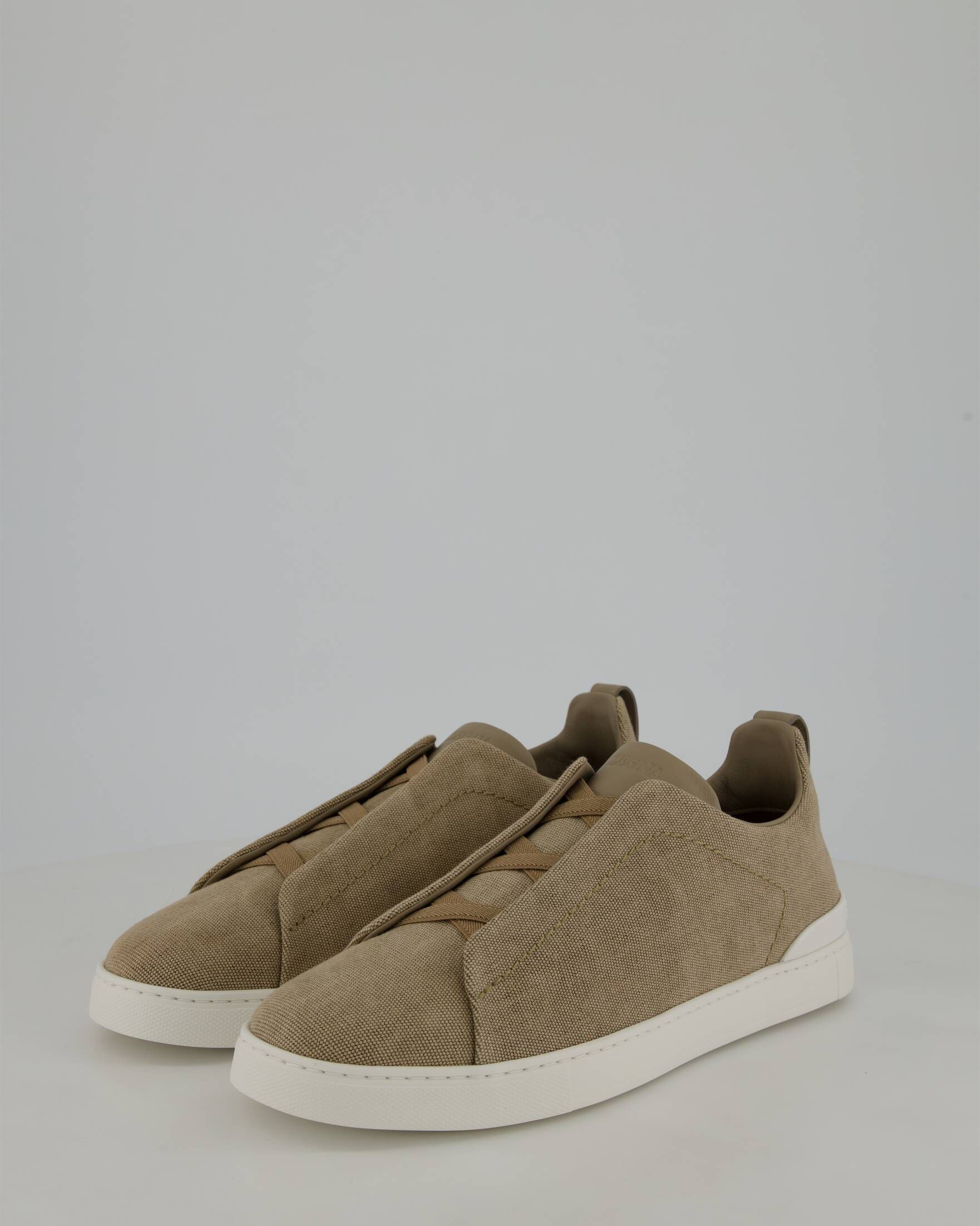 Zegna| Herren Sneaker TRIPLE STITCH LOW TOP CANVAS