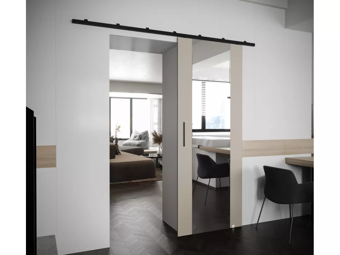 Portes coulissantes Zonda II 90x204 cm (Cachemire)