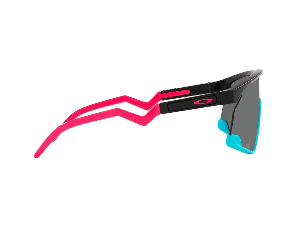 Oakley Bxtr Sport Zonnebril Prizm Black Lens Mat Zwart/Blauw/Roze