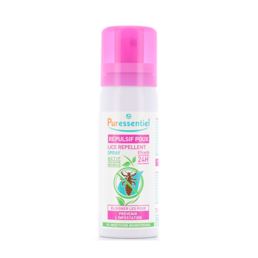 Spray répulsif poux Puressentiel