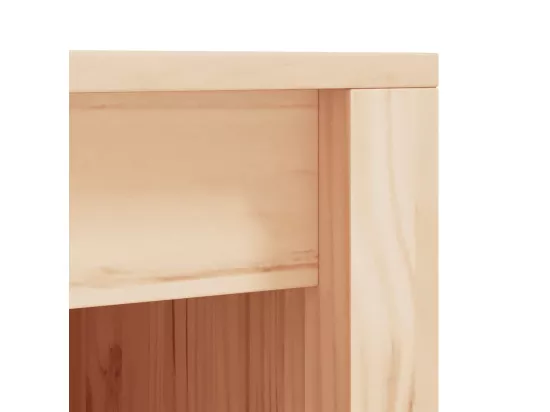 Armoires de cuisine d'extérieur 4 pcs bois de pin massif