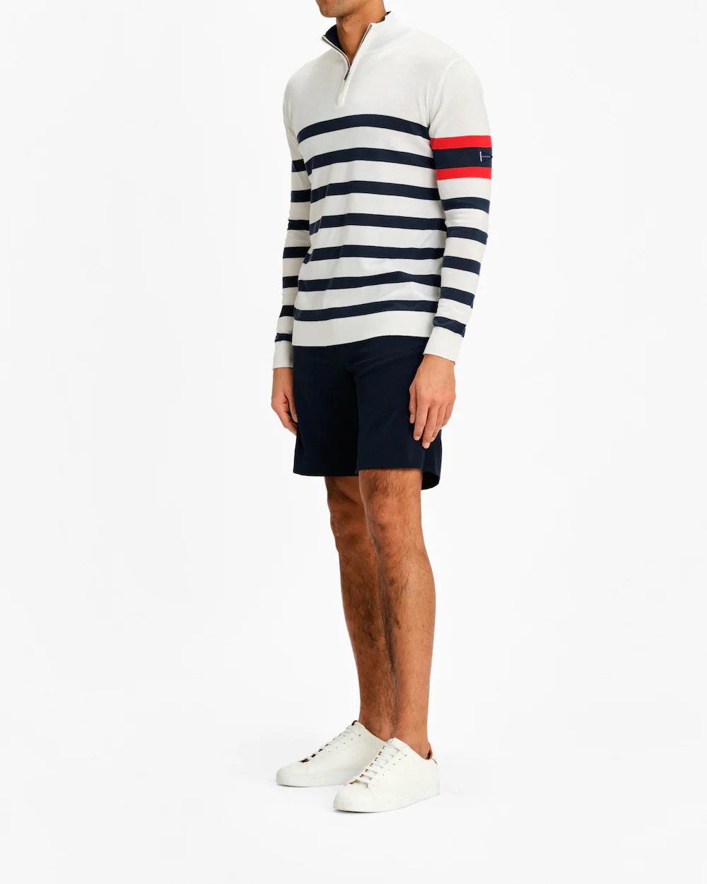 Hjellestad ZipUp Herre Bright White