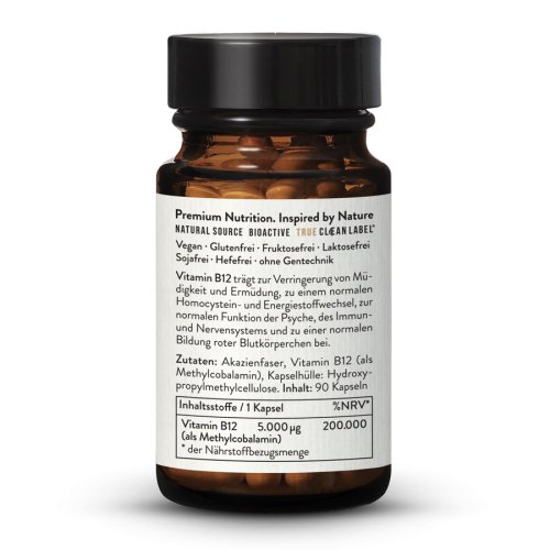 Sunday Natural Products  Vitamin B12Methylcobalamin 5000µg