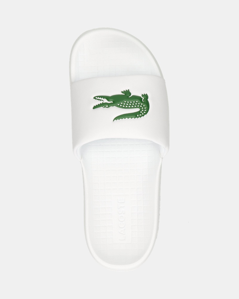 Lacoste Serve Slide Slippers  - wit
