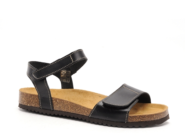 Spike nu pieds plats femme 105 noir