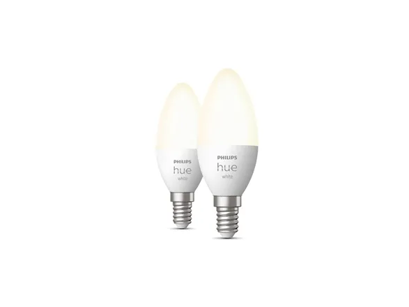 Philips Hue White Kerte - E14 pærer - 2-pak