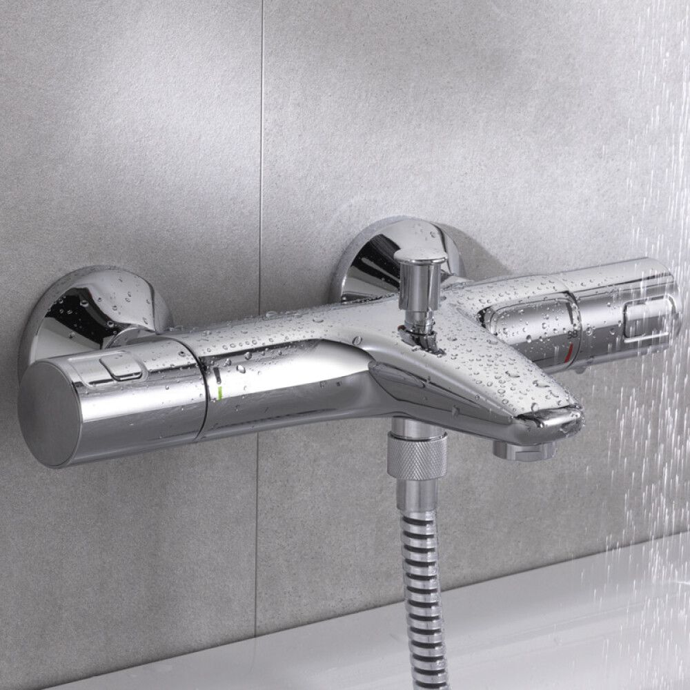 BADEKAR-/DUSJBATTERI GROHE PRECISION START ECOJOY KROM