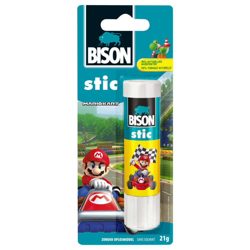 Bison Lijmstift Stic Mario Kart21 gr