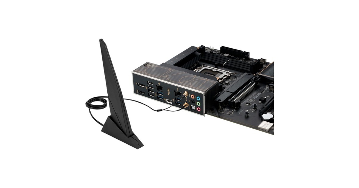 ASUSProArt B760-CREATOR WIFI socket 1700 moederbord  (Zwart/brons, RAID, 2.5 Gb-LAN, Gb-LAN, Wi-Fi 6, BT, Sound, ATX)