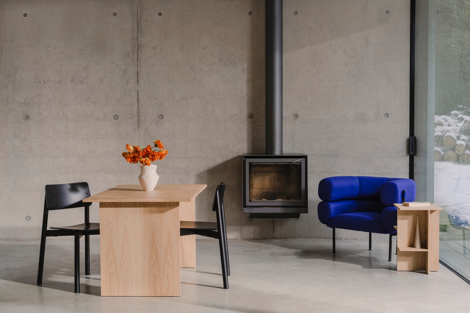 noo.ma HETT Eettafel - 130 cm - Oak