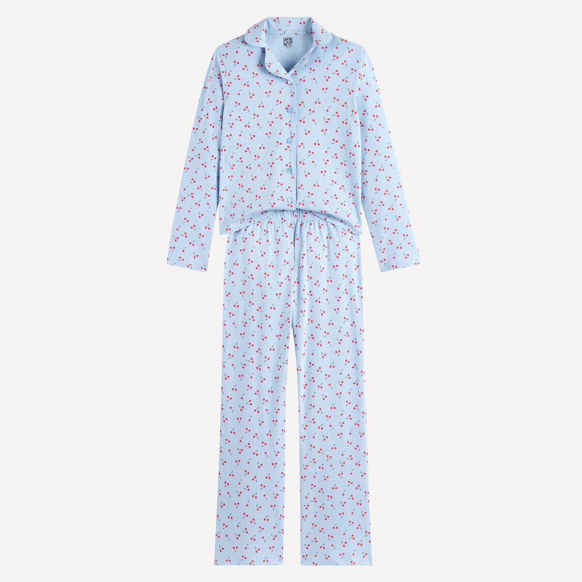 LA REDOUTE COLLECTIONS<br>Pijama em jersey de algodão estampado