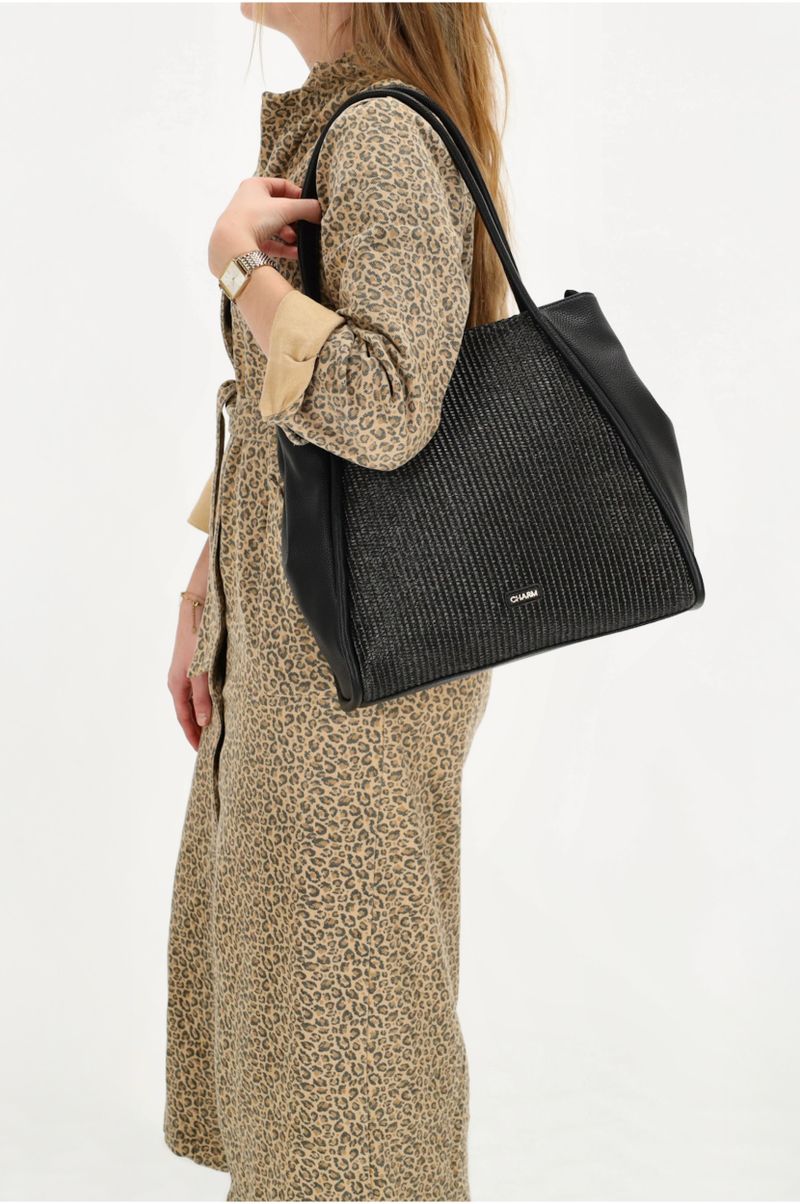 Charm Tas Zwart Dames