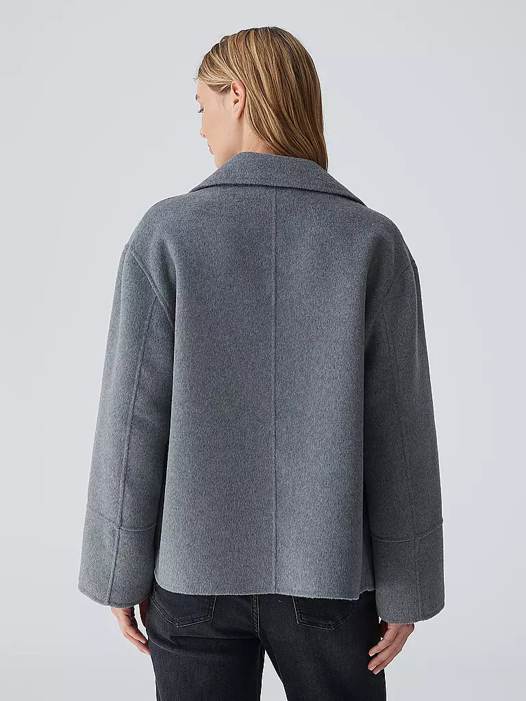 OPUS Jacke Oversized Fit HILNA grau
