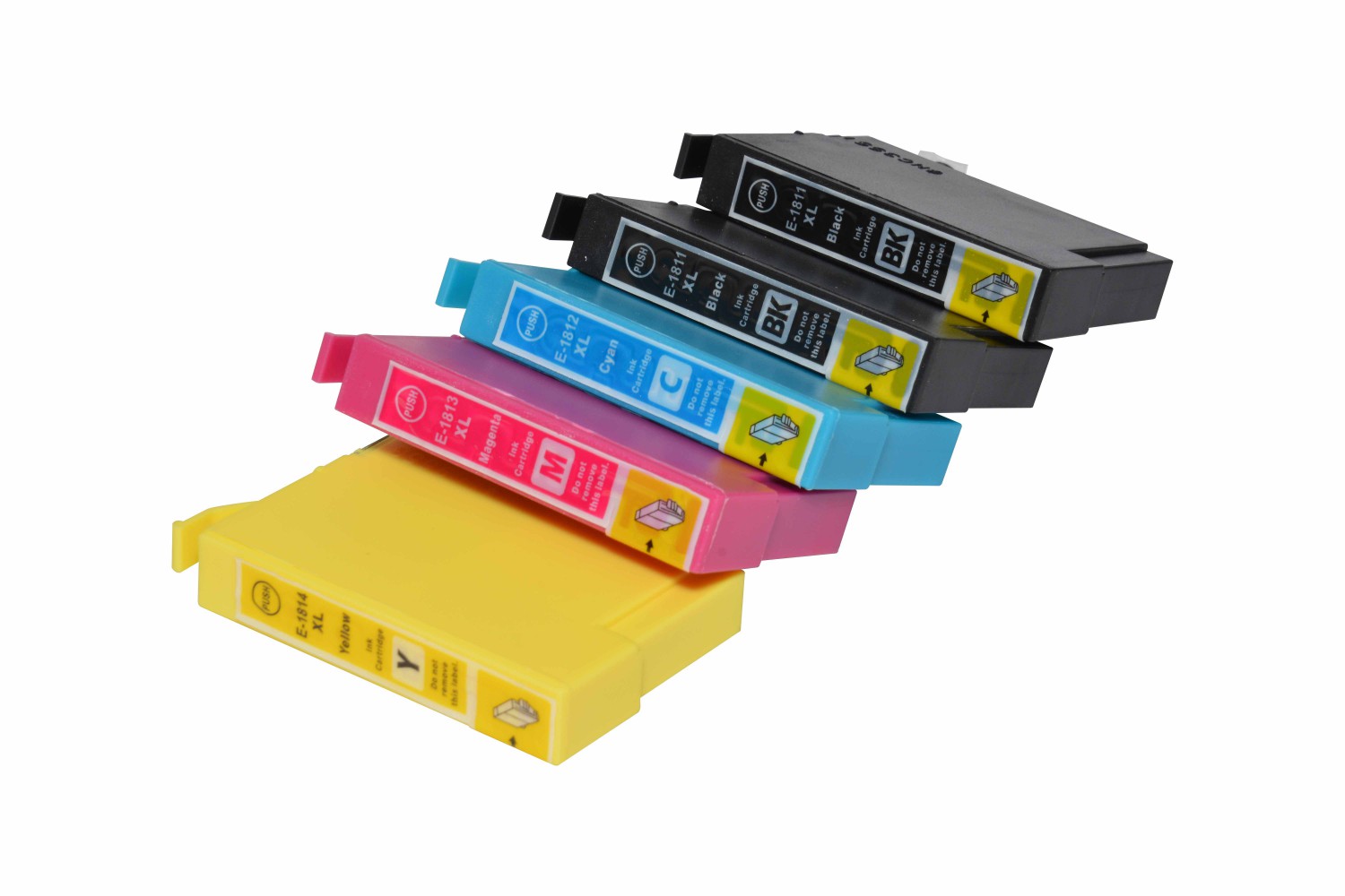 Tintenpatronen Set kompatibel mit Epson C13T1811 -T1814 / 18XL