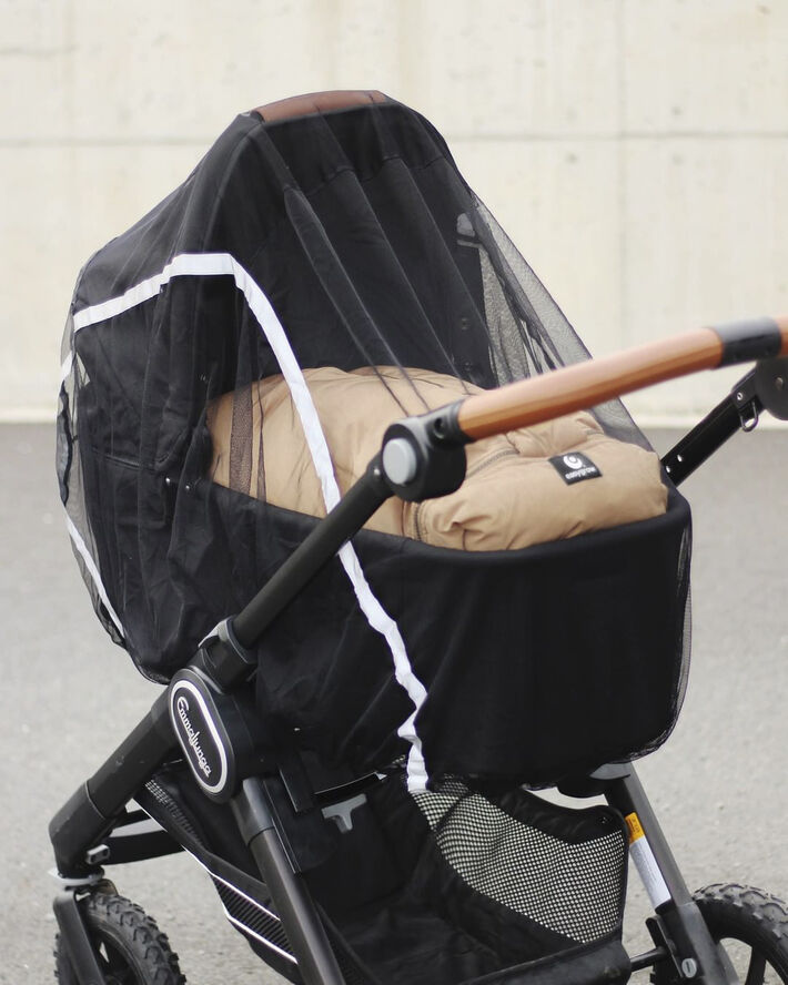 Easygrow Easygrow Myggenet med lynslås - Single Black