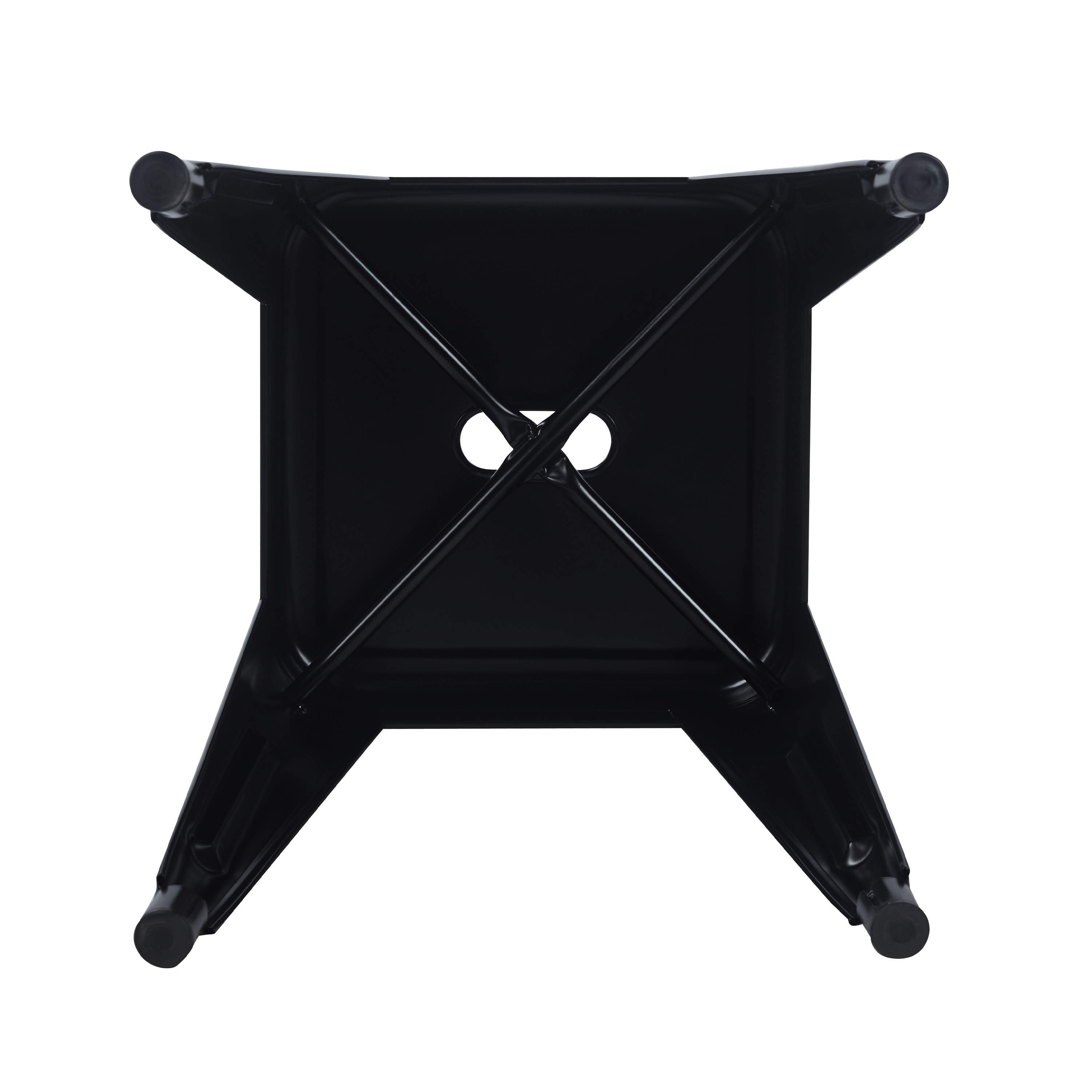 Hocker Metall METALLIX schwarz