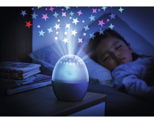 Starlino LED Nachtlampje Sterrenprojector Op Batterijen Wit