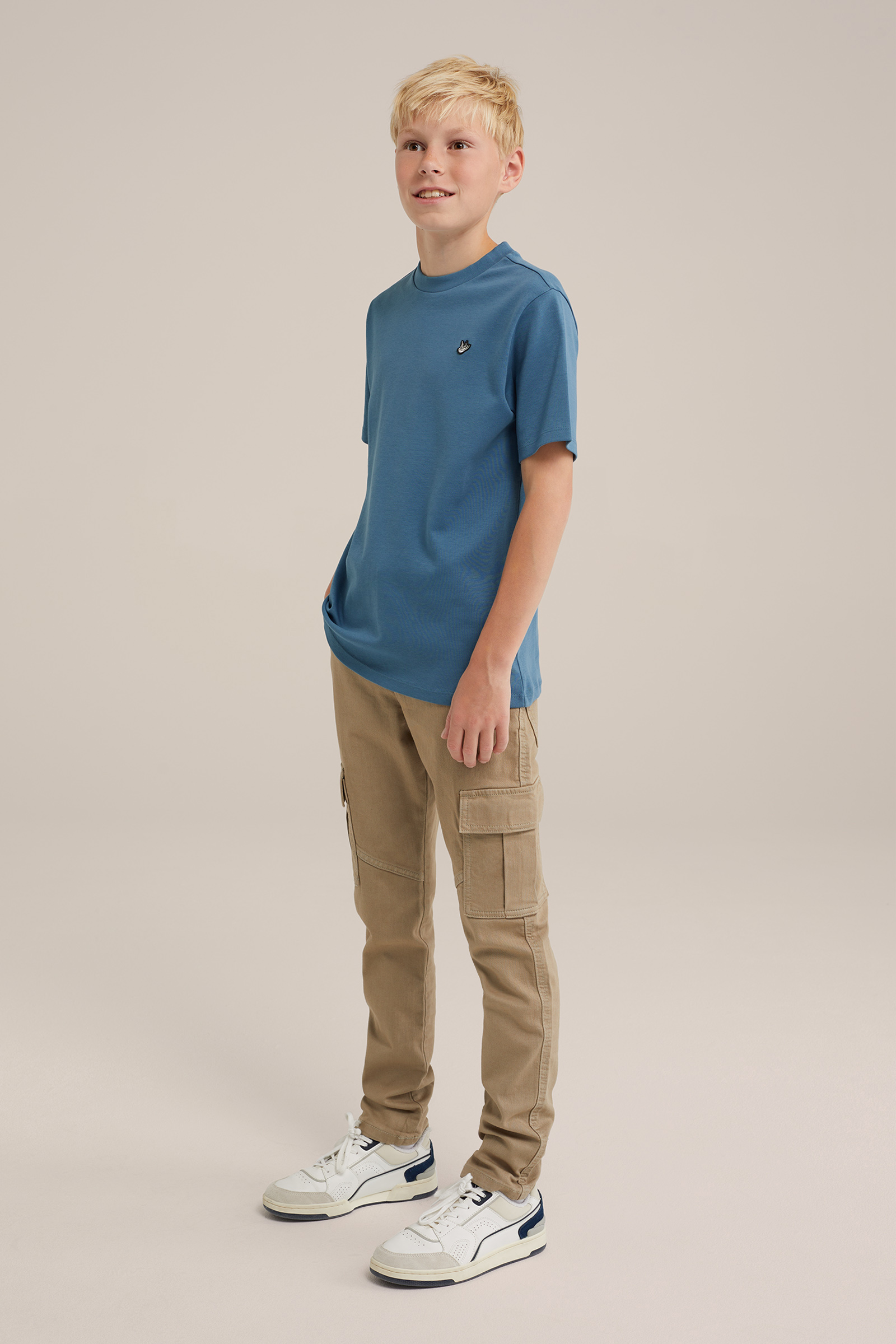 Jongens T-shirt WE Fashion Lichtblauw