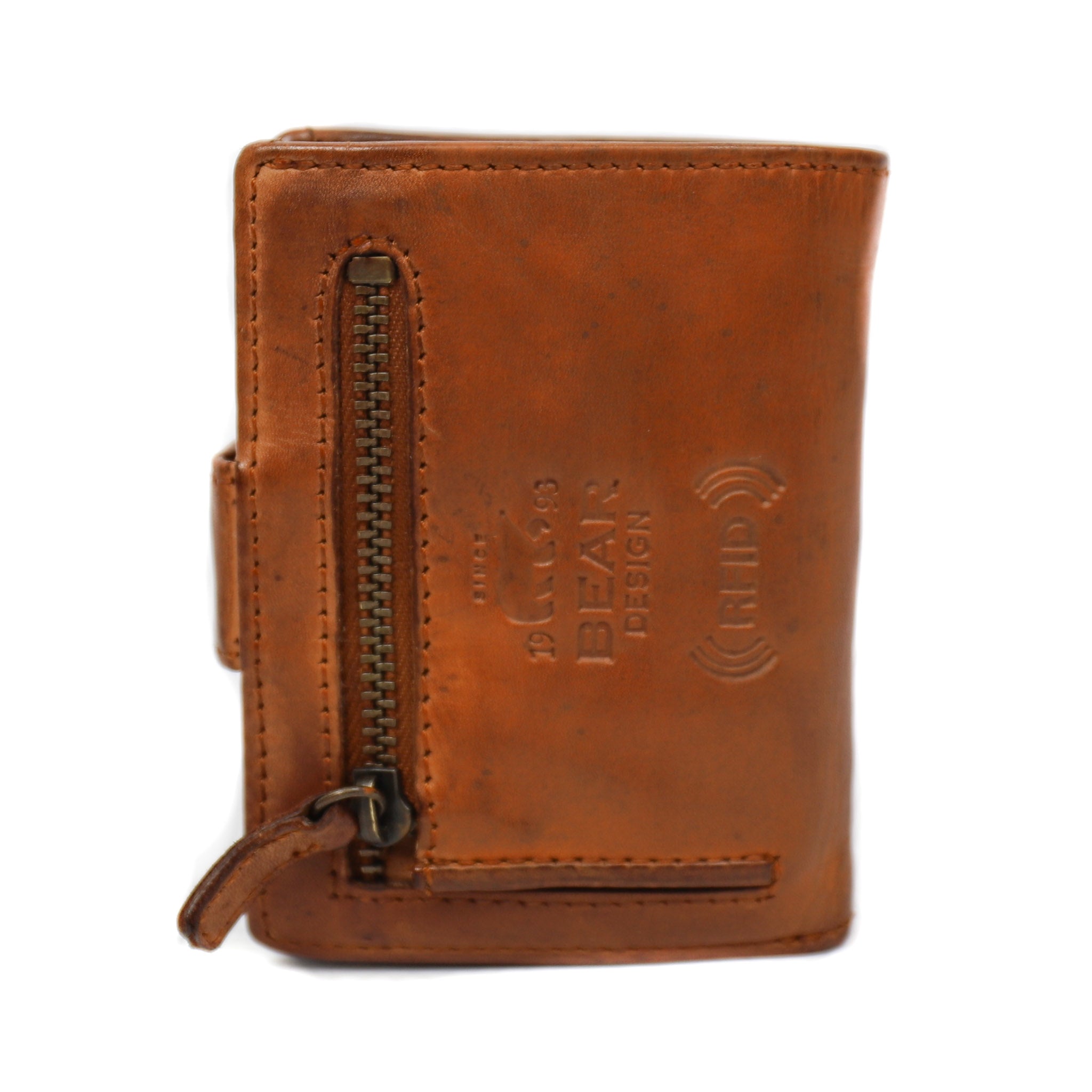 RFID Pasjeshouder 'Kris' cognac Cognac