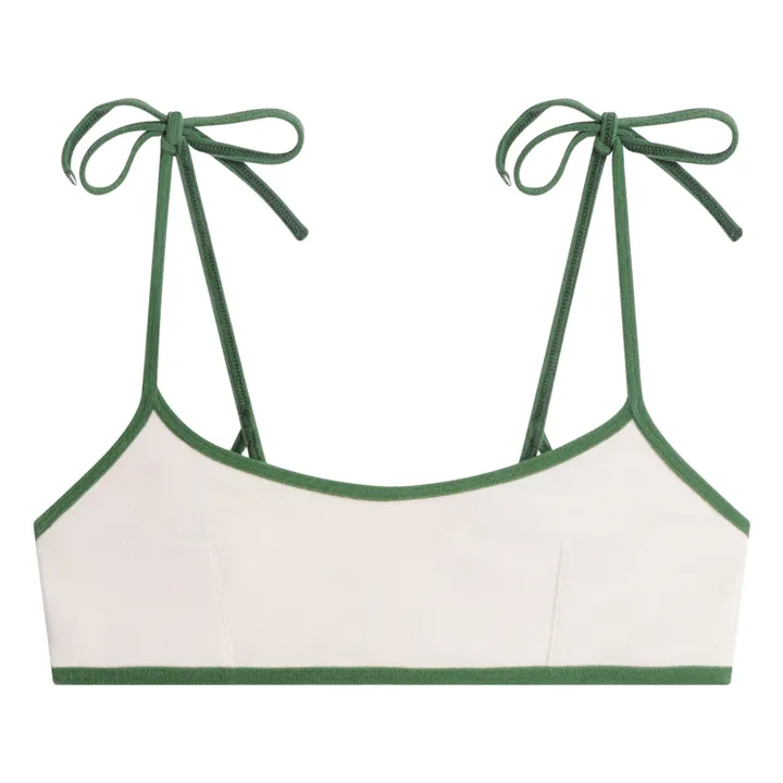 Icone Haut de Maillot Eponge Baya | Blanc