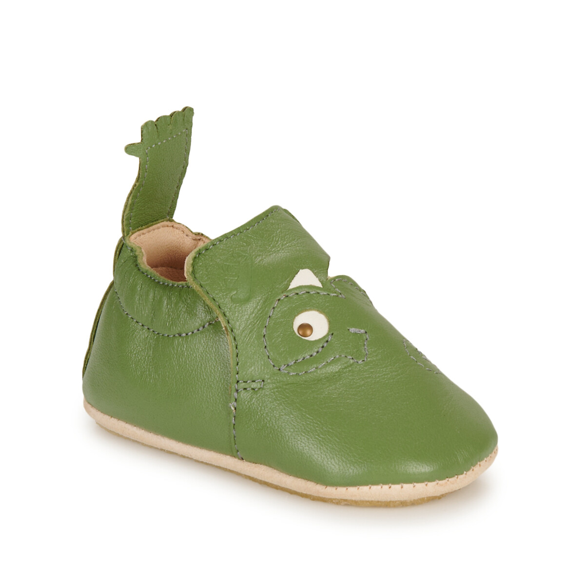 FÁCIL, FÁCIL<br>Pantufas flexíveis de couro My Blublu Cameleon