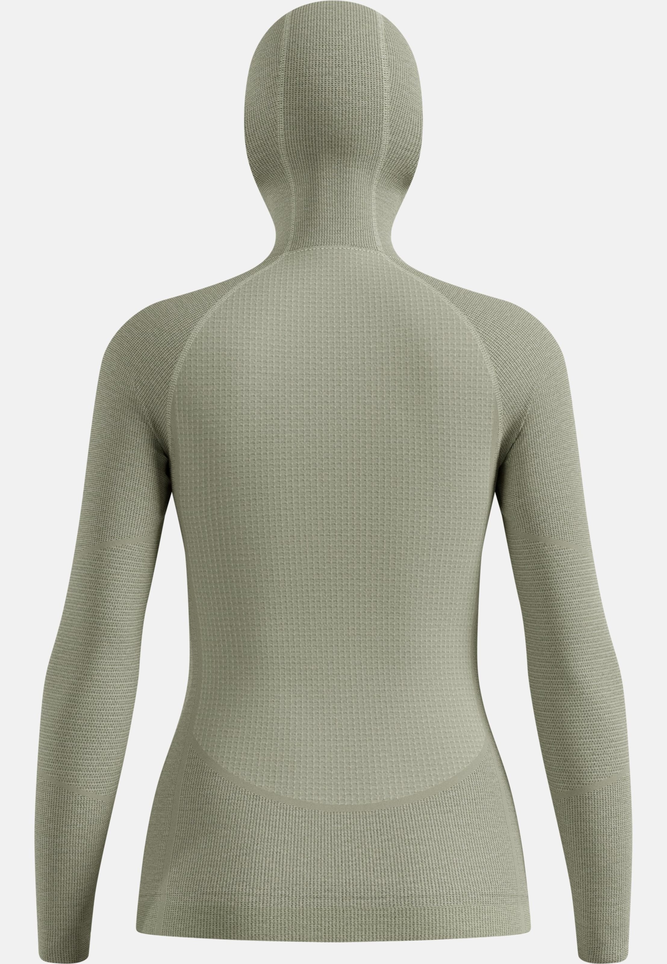 Seamless Performance Wool Funktionsshirt mit Gesichtsschutz in shadow