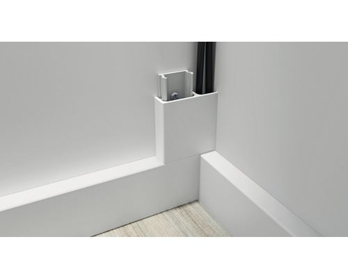 Universeel clipprofiel Tand 1x 2 m incl. 4 clips