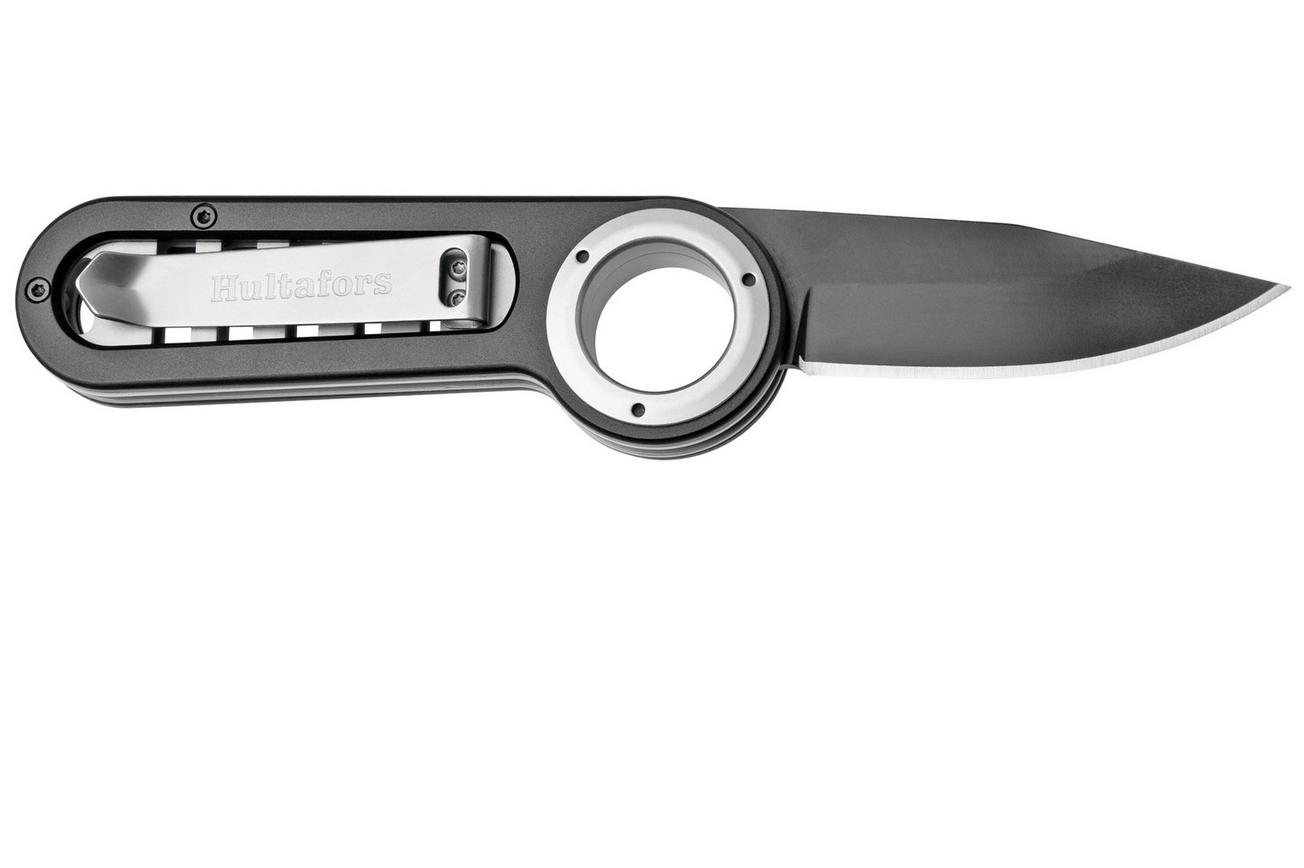 Hultafors OKF 380310 Black Stainless Steel, zakmes