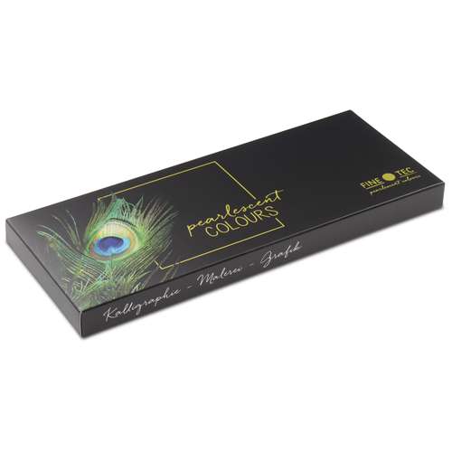 FINETEC Essentials Farbkästen deckende Perlglanzfarben