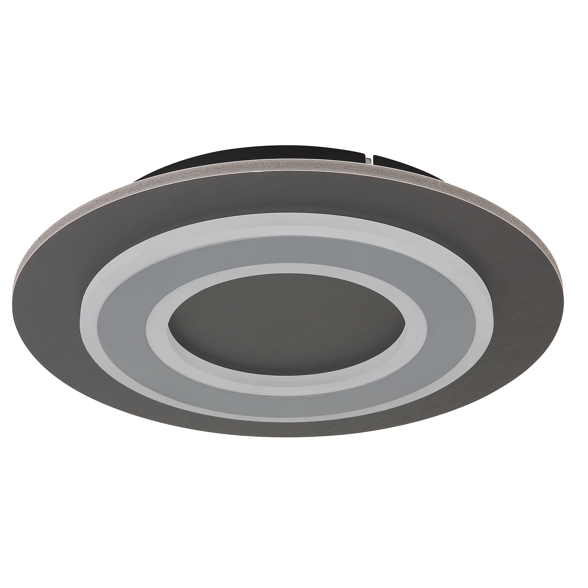 LED-Deckenleuchte - grau-anthrazit - 32 cm