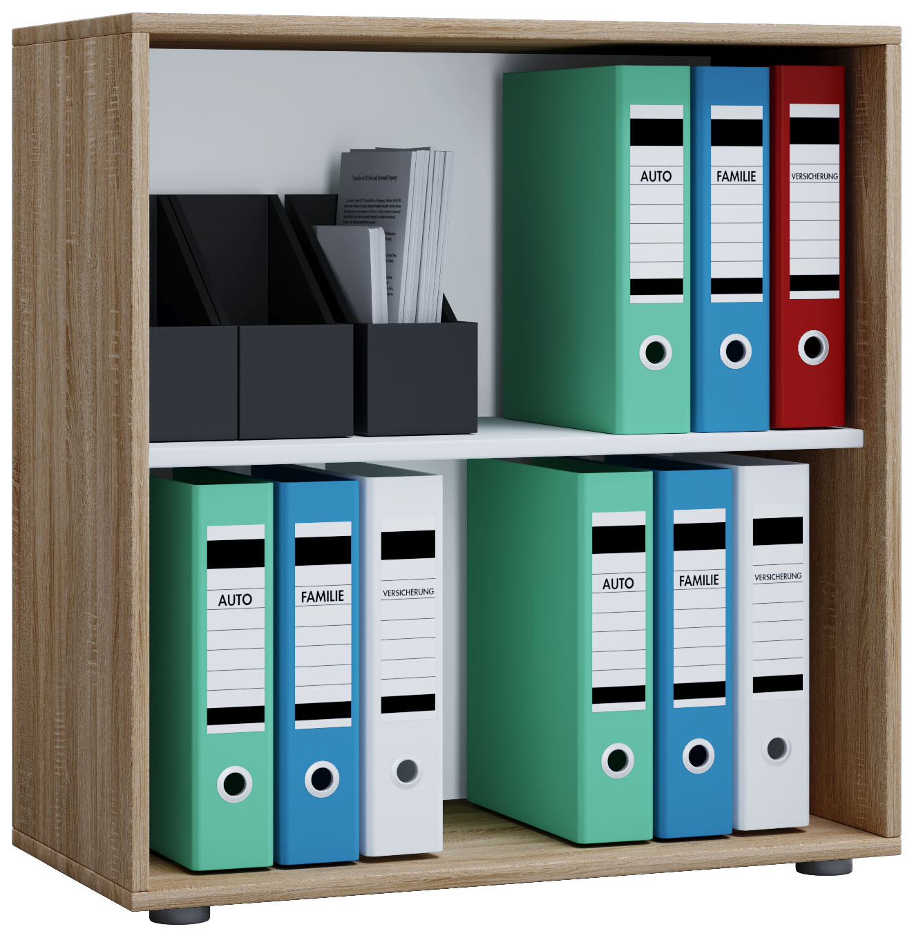 Aktenschrank LONA L - Sonoma Eiche - 70 cm breit