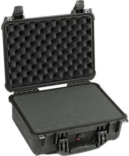Peli 1450 Protector Case Zwart Koffer met plukschuim