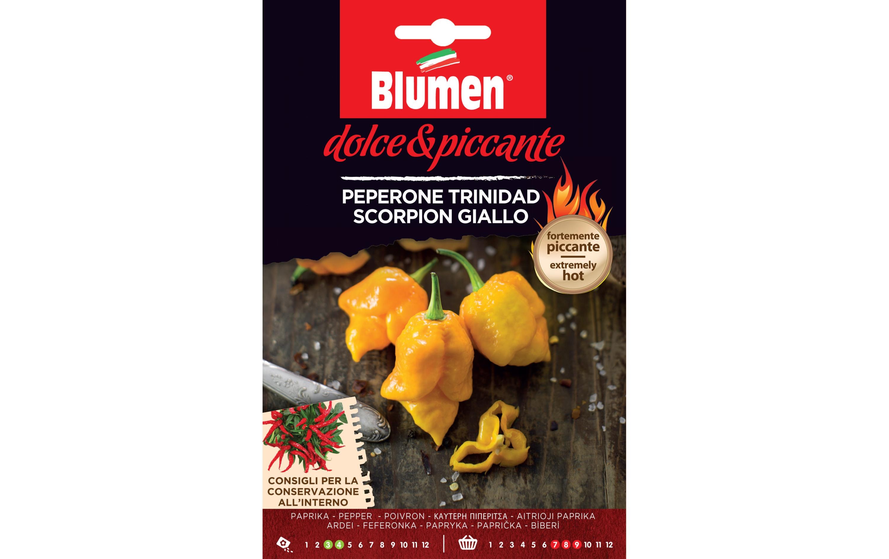 Samen Paprika Trinidad Scorpion GialloGemüsesamen