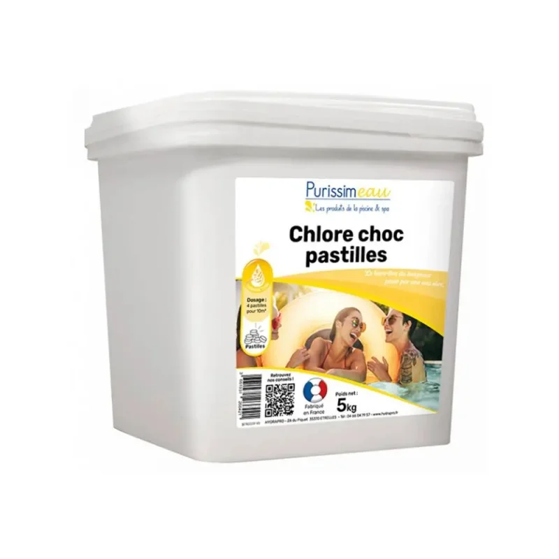 PURISSIMEAU - Chlore choc pour piscine - 5kg