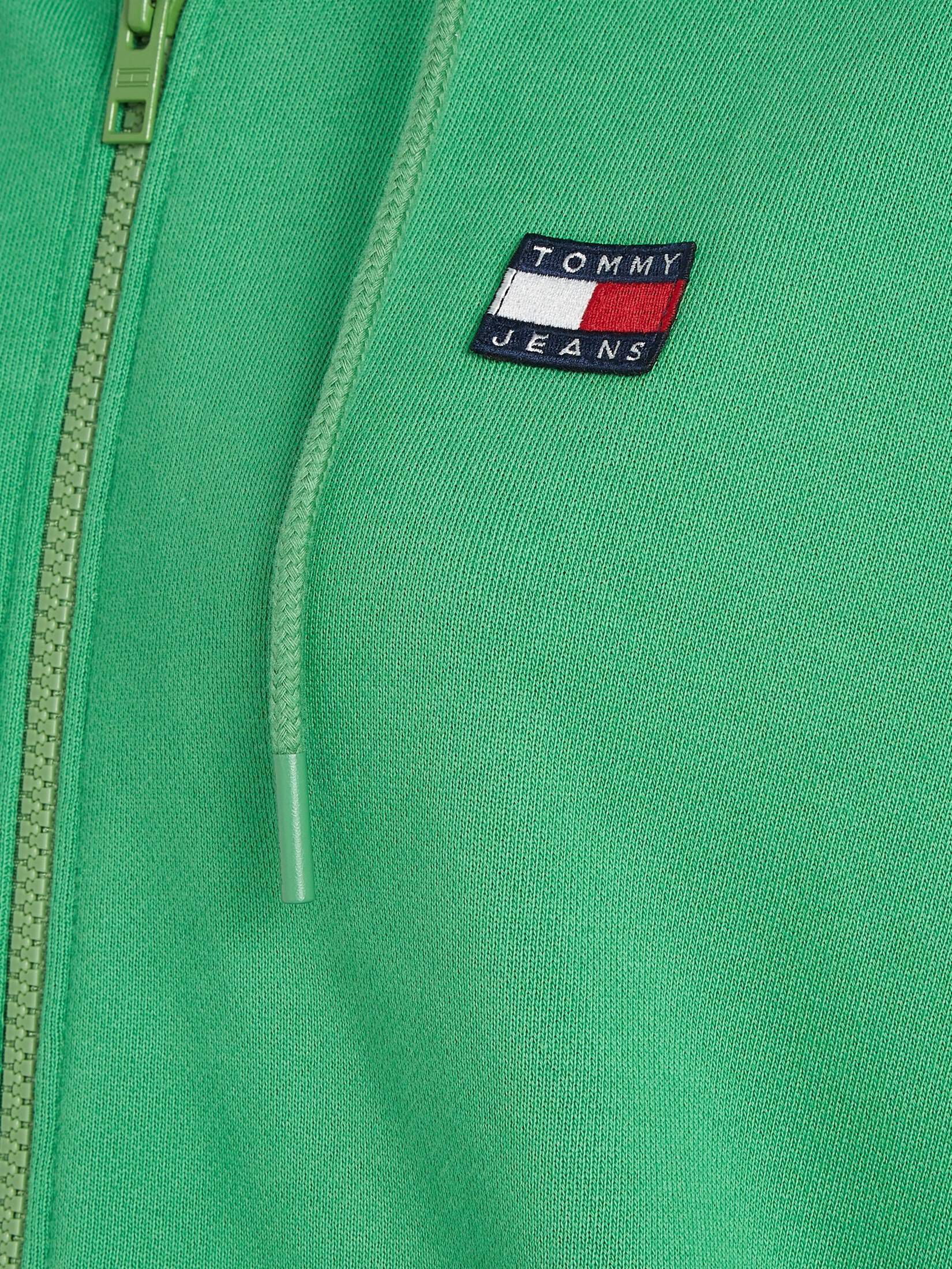 Tommy Jeans| Damen Sweatjacke mit Kapuze TJW RLX XS BADGE ZIP TRHU