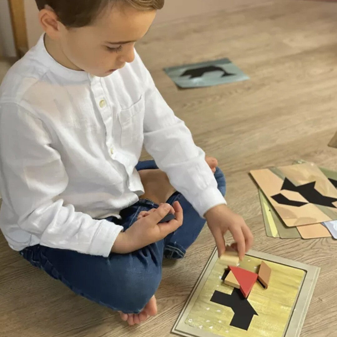 Egmont toys magnetisch spel tangram