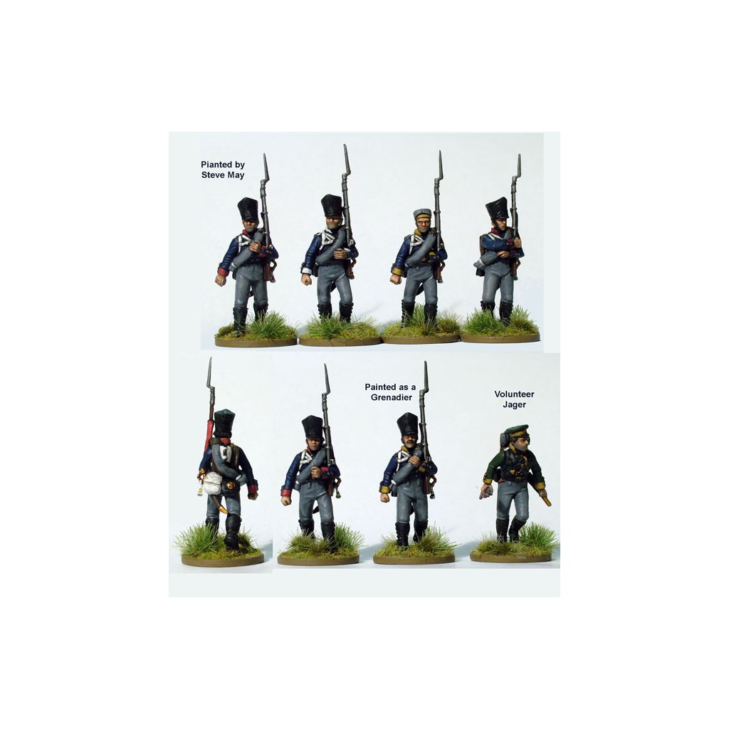 Prussian Napoleonic Line Infantry and Volunteer Jagers