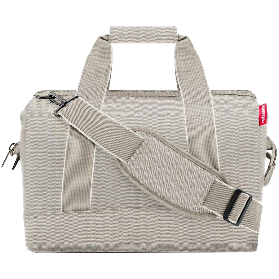 reisenthel travelling allrounder M - Reisetasche 40 cm herringbone sand