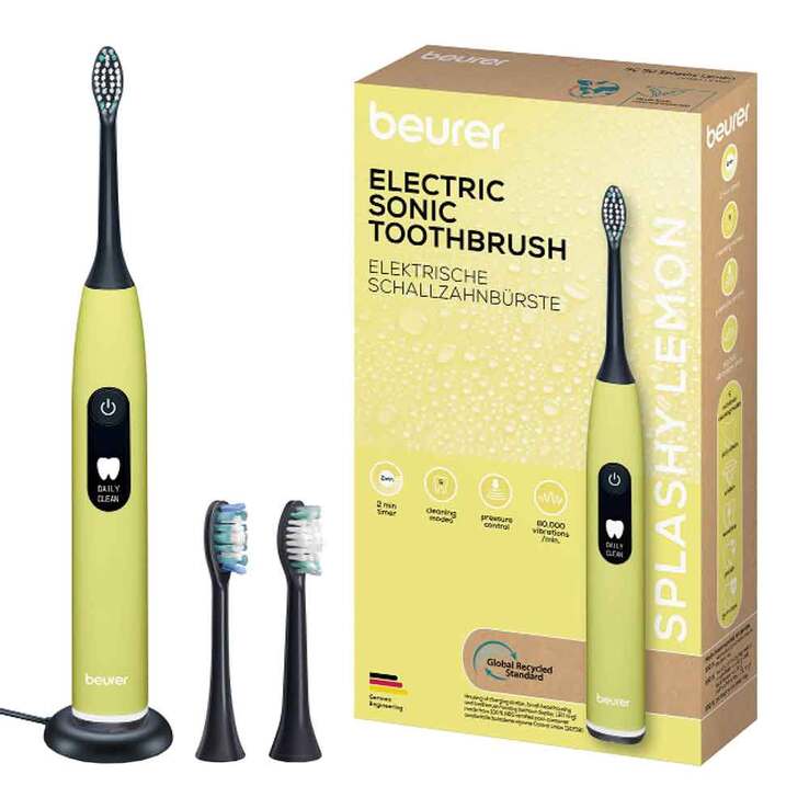 Beurer SC50 elek.Schallzahnbürste splashy lemon, 1 St