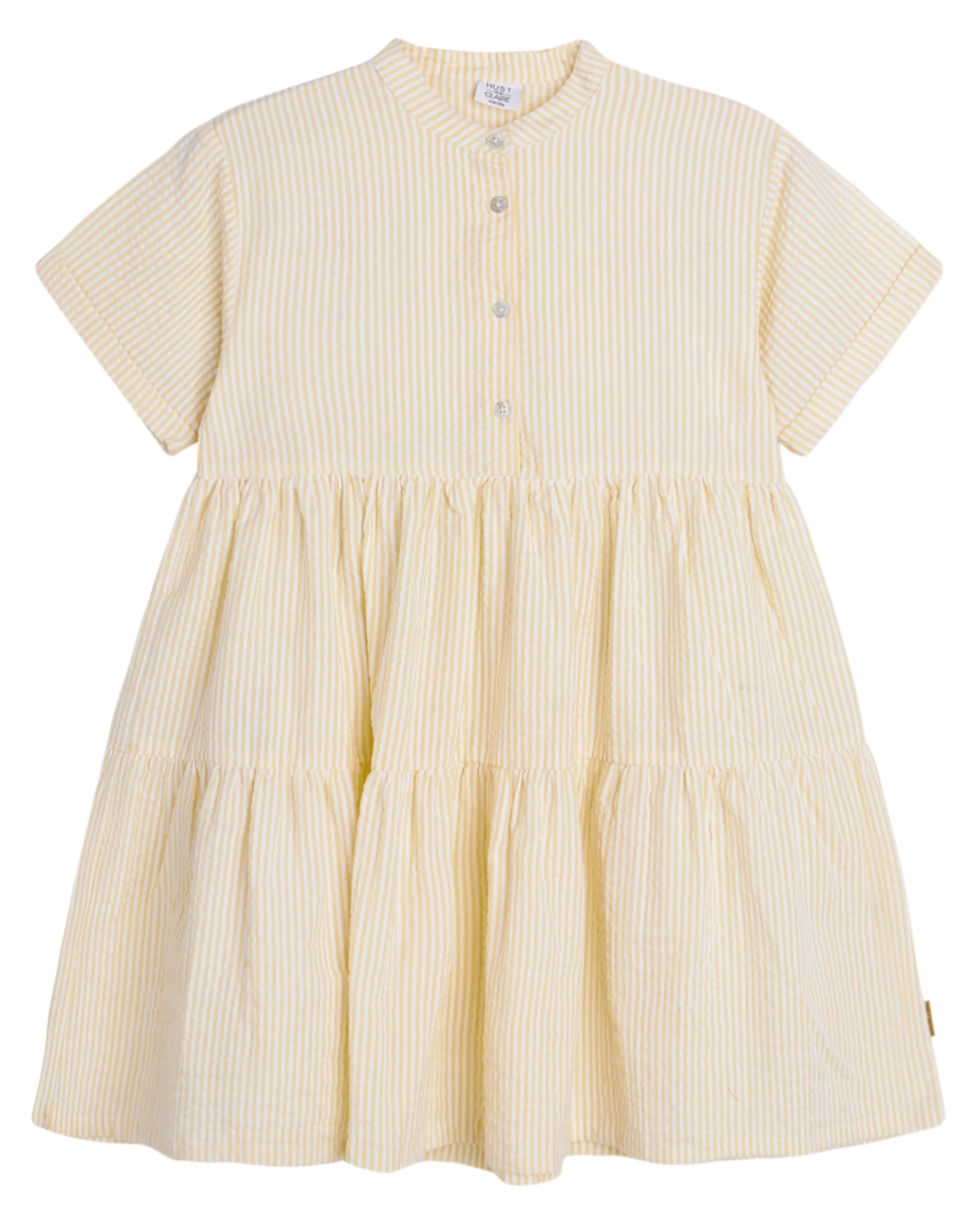 Blusen-Kleid KAREN-MARIE gestreift in sunshine