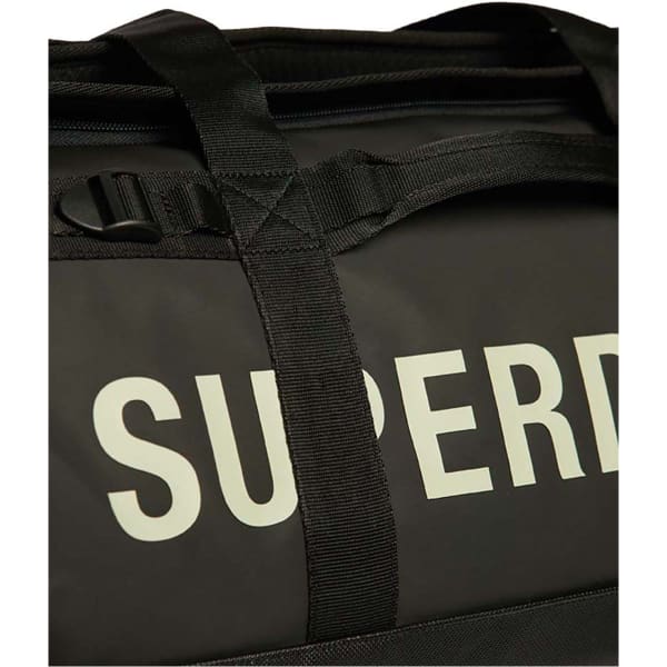 Duffel SUPERDRY TARP BARREL BAG BLACK