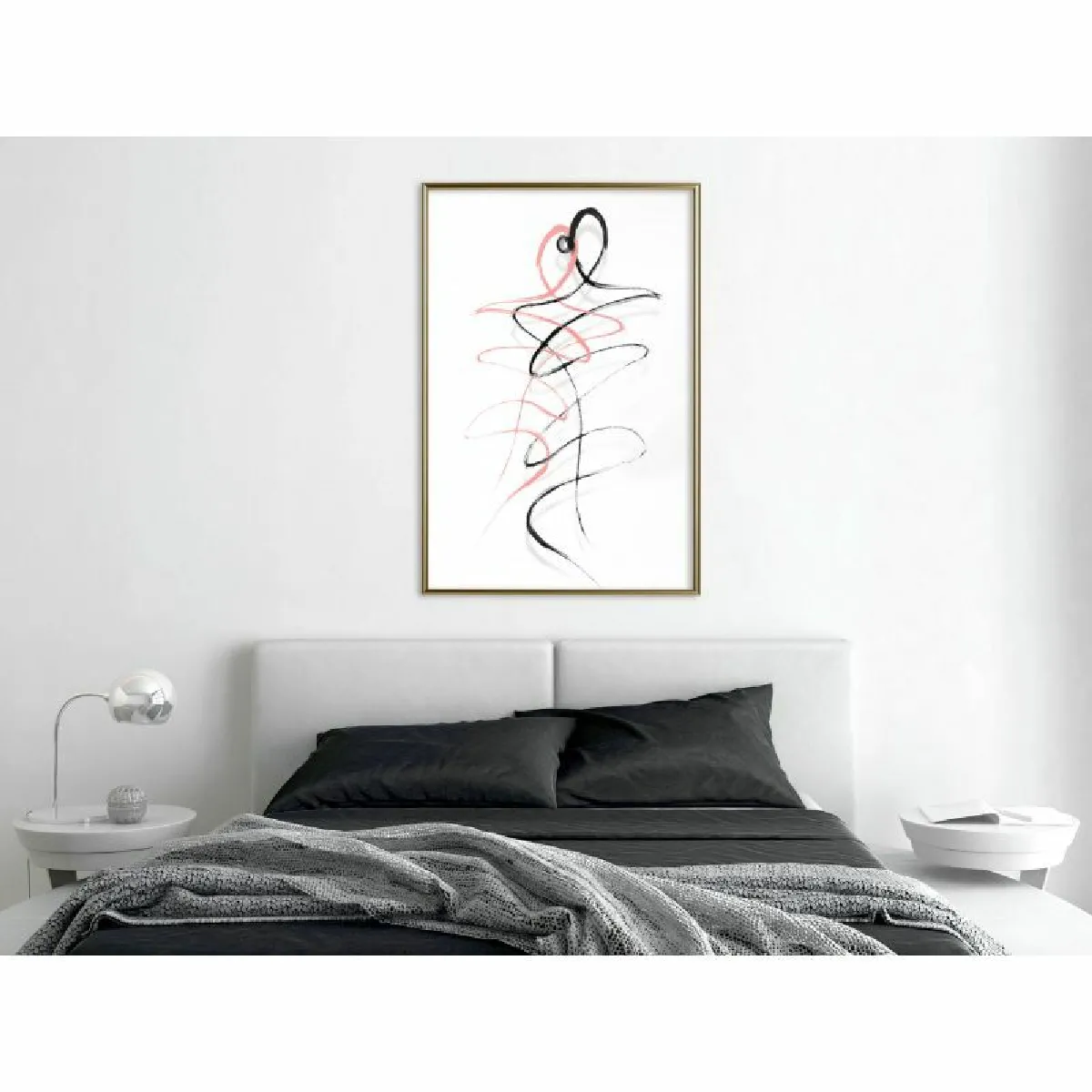 Paris Prix Affiche Dancing Souls - 40 x 60 cm Or