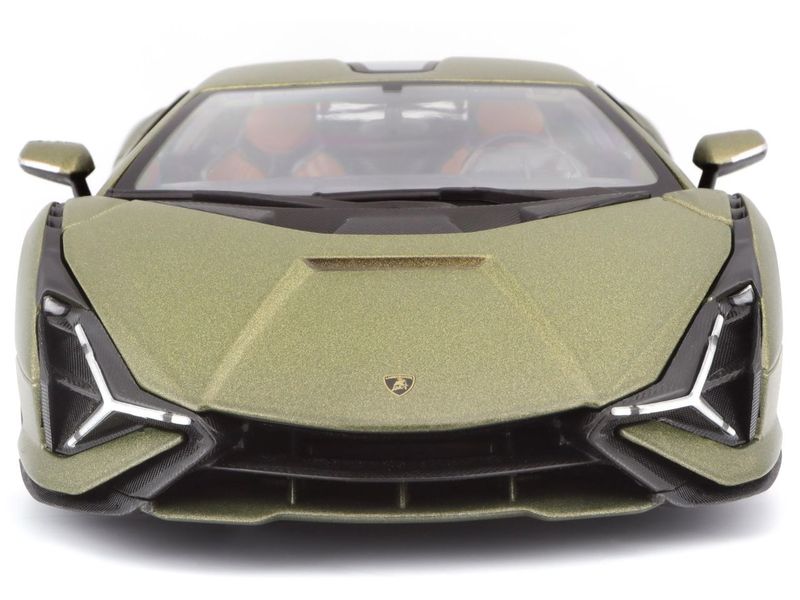 BBurago Lamborghini Sian FKP 37 Grün 1:18 Sammlermodell im Massstab 1:18