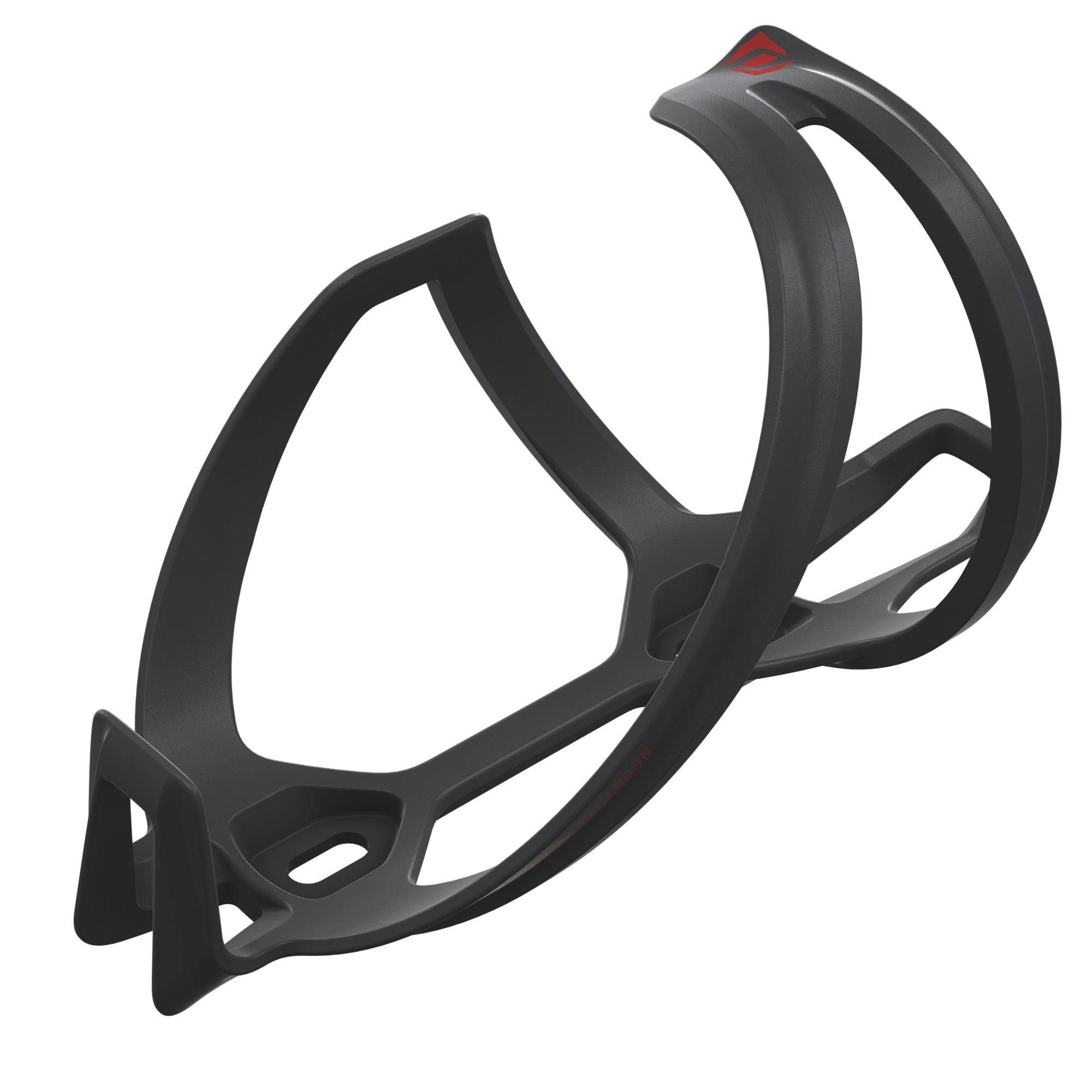 Syncros Tailor 1.0 Flaskeholder Med Venstre Indgang Black/Red