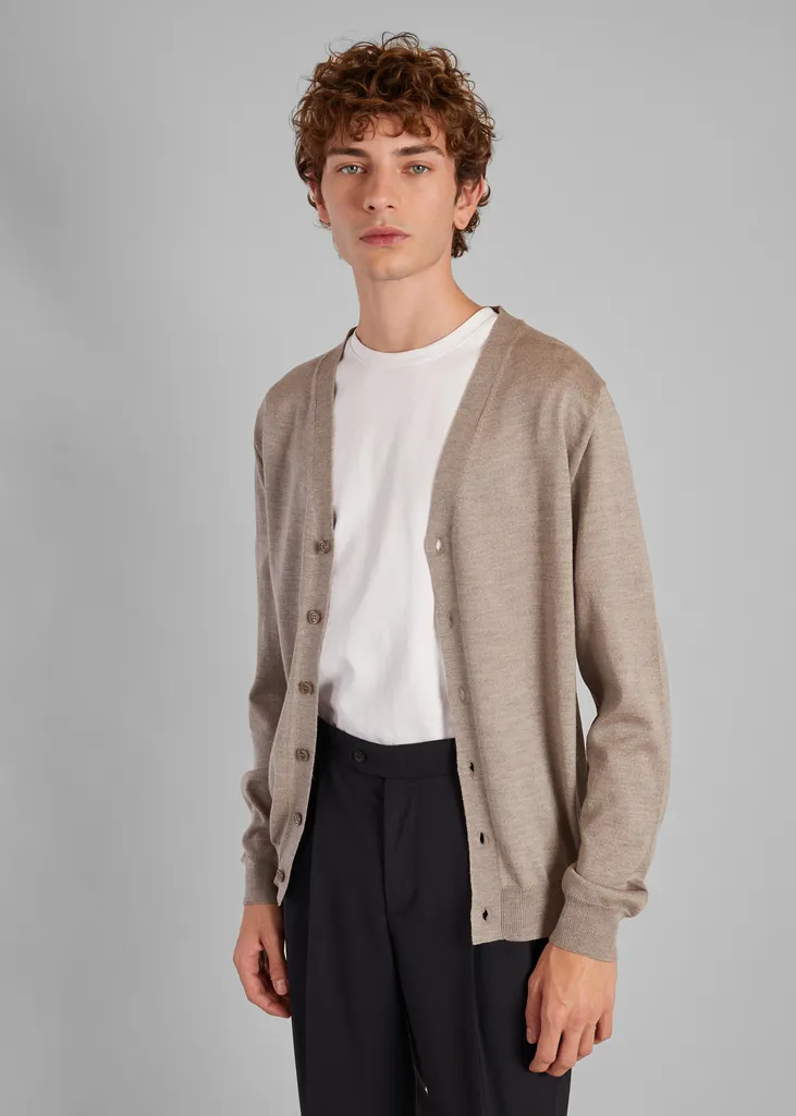 Cardigan Boutonné Mérinos L'Exception Paris