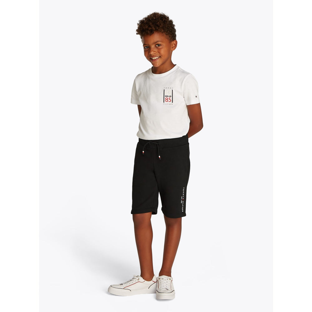 Køb Tommy Hilfiger Black Essential Sweatshorts