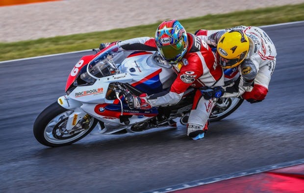 Motorrad Renntaxi Schönwald
